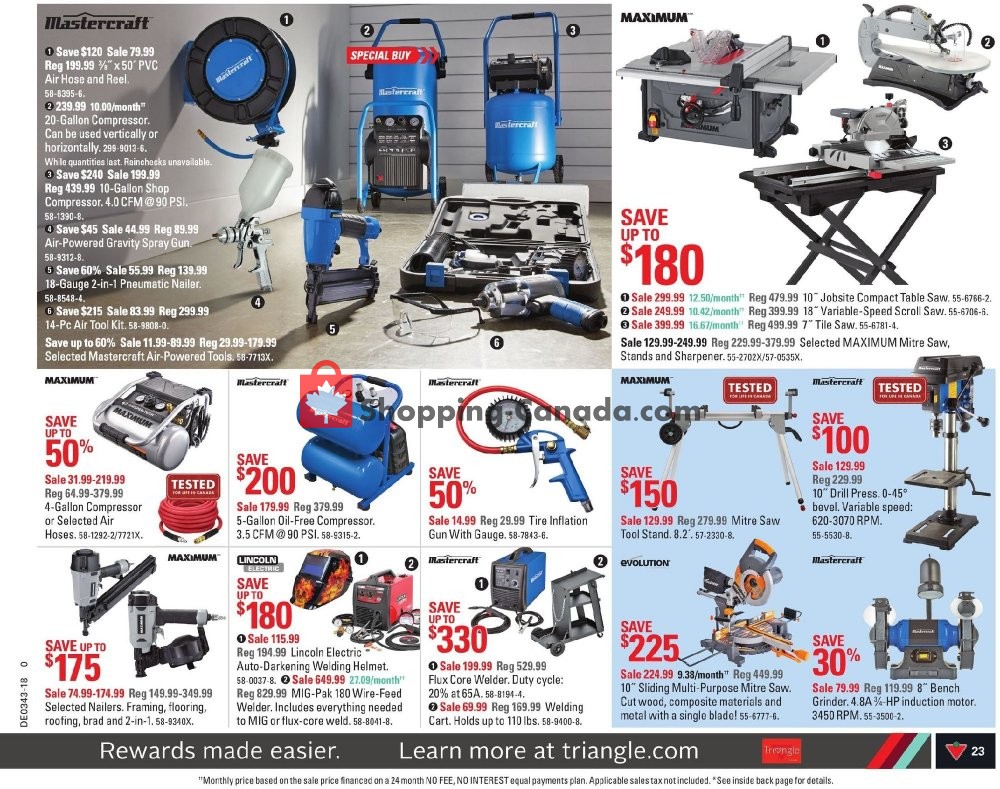 Canadian Tire flyer from Friday October 19, 2018 to Thursday October 25, 2018 - page 25
