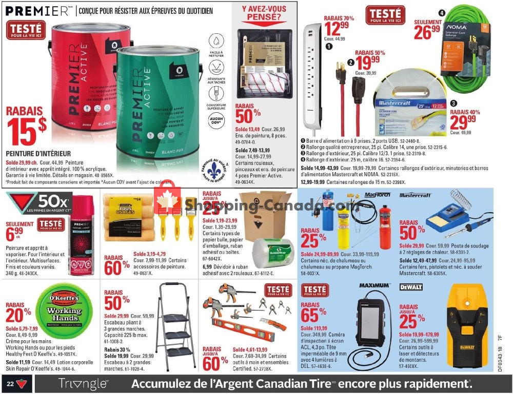 Canadian Tire flyer from Thursday October 18, 2018 to Wednesday October 24, 2018 - page 24