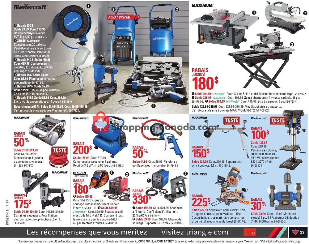 Canadian Tire flyer from Thursday October 18, 2018 to Wednesday October 24, 2018 - page 25