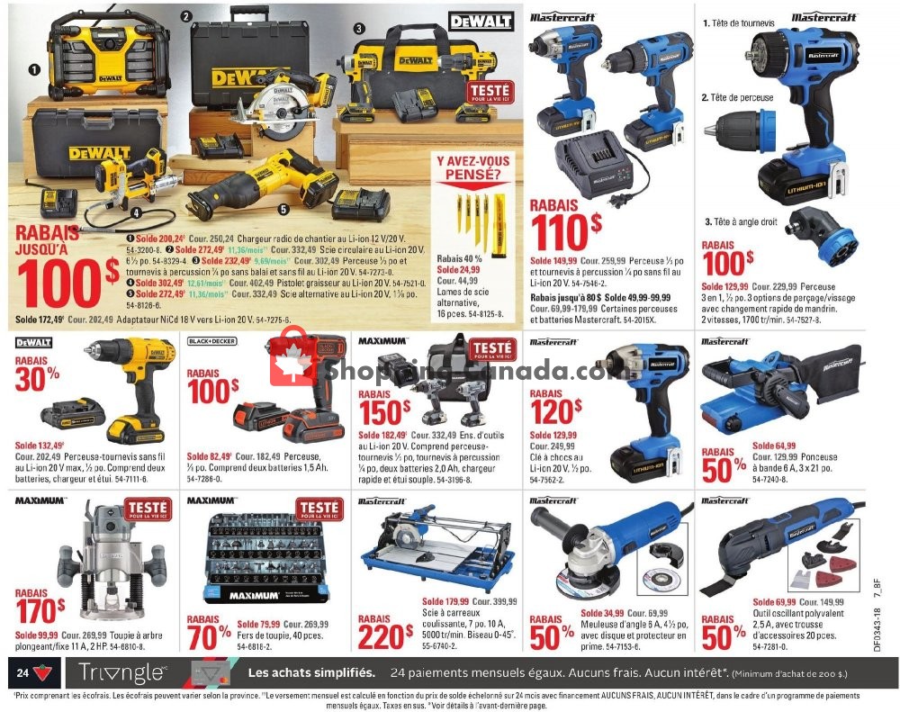 Canadian Tire flyer from Thursday October 18, 2018 to Wednesday October 24, 2018 - page 26
