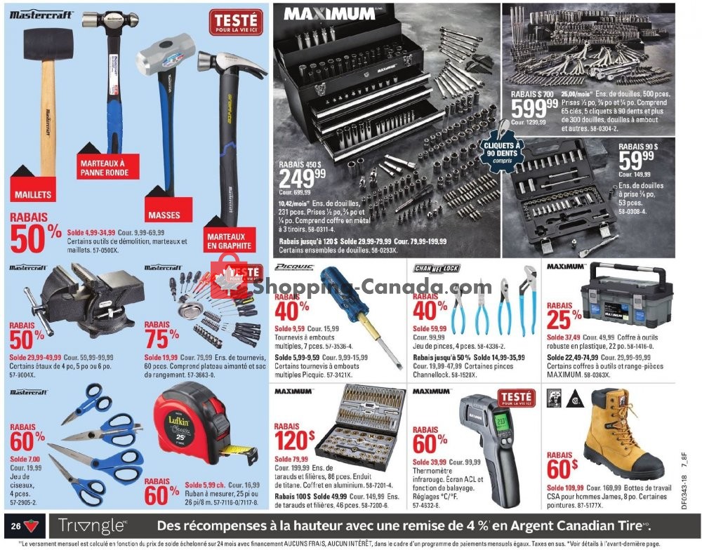 Canadian Tire flyer from Thursday October 18, 2018 to Wednesday October 24, 2018 - page 28