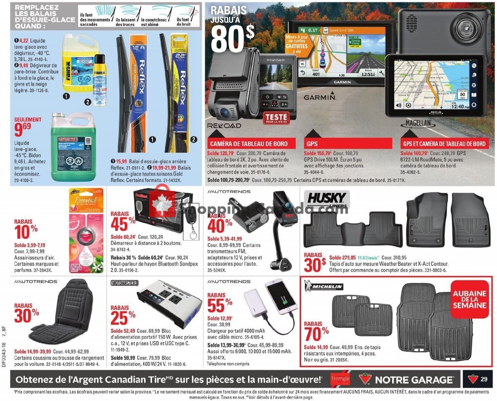 Canadian Tire flyer from Thursday October 18, 2018 to Wednesday October 24, 2018 - page 31