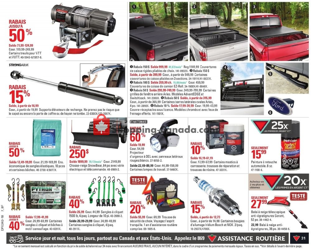 Canadian Tire flyer from Thursday October 18, 2018 to Wednesday October 24, 2018 - page 33