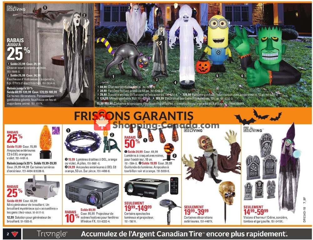 Canadian Tire flyer from Thursday October 18, 2018 to Wednesday October 24, 2018 - page 4