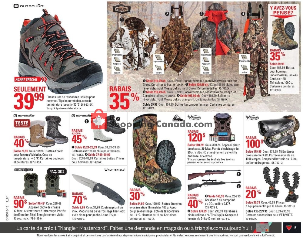 Canadian Tire flyer from Thursday October 18, 2018 to Wednesday October 24, 2018 - page 7