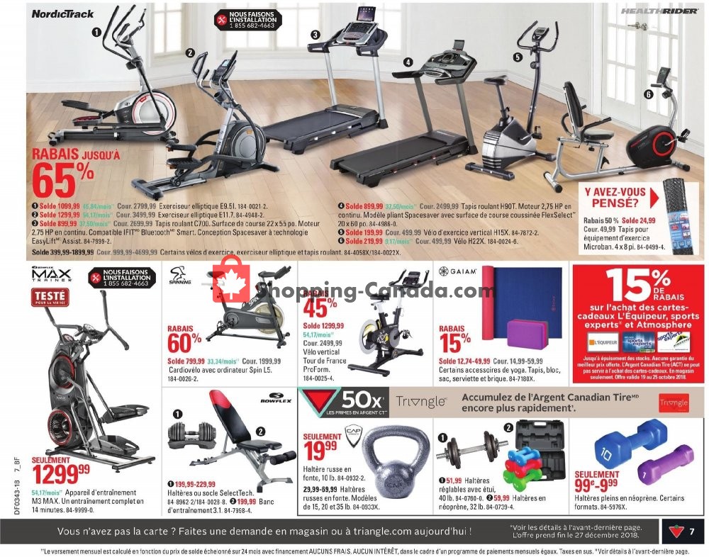 Canadian Tire flyer from Thursday October 18, 2018 to Wednesday October 24, 2018 - page 9