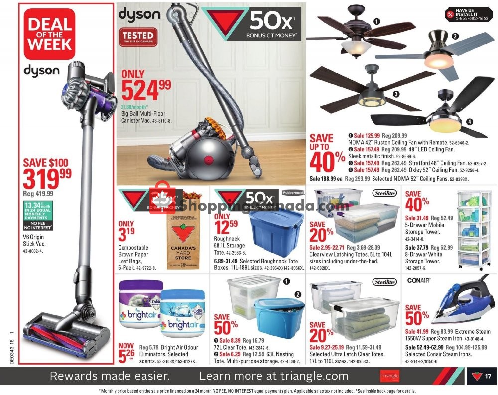 Canadian Tire flyer from Friday October 19, 2018 to Thursday October 25, 2018 - page 19