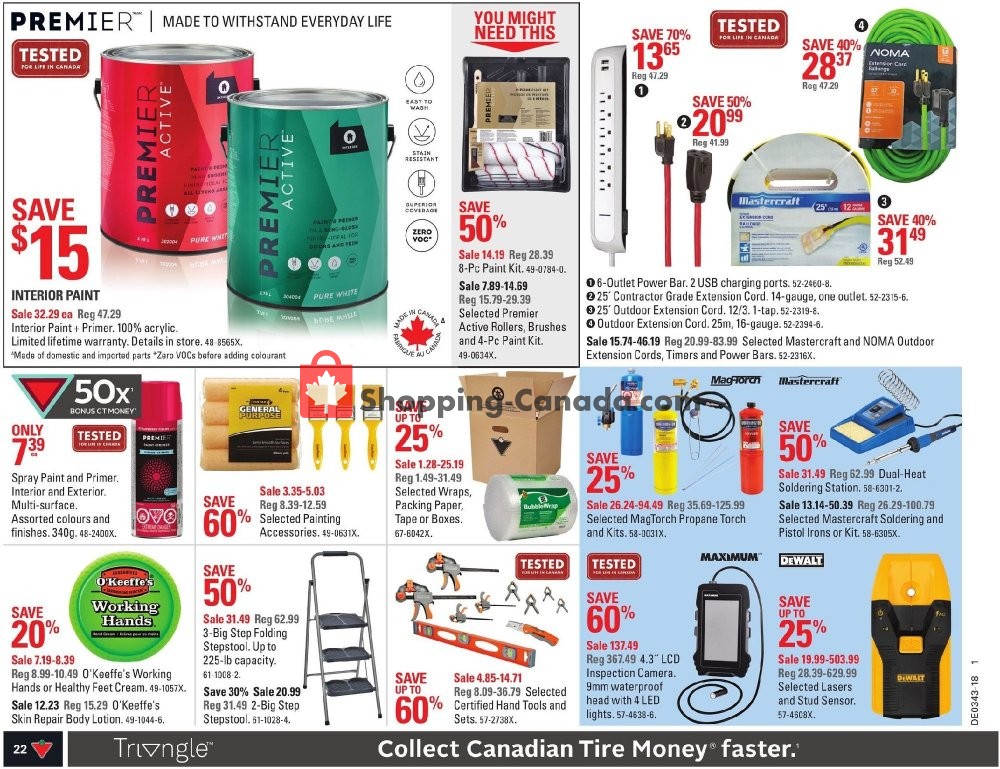 Canadian Tire flyer from Friday October 19, 2018 to Thursday October 25, 2018 - page 24