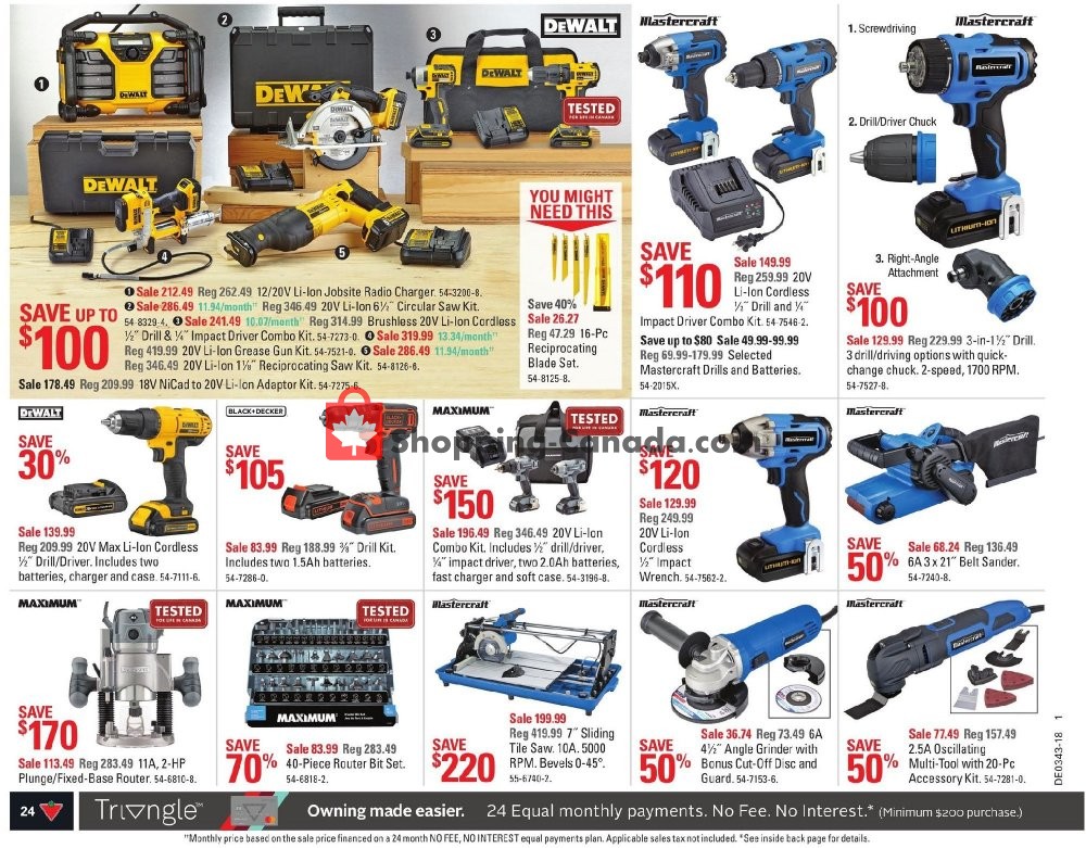 Canadian Tire flyer from Friday October 19, 2018 to Thursday October 25, 2018 - page 26