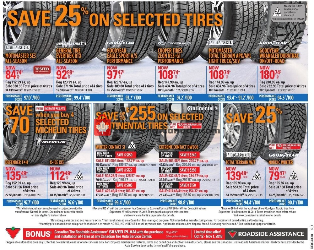 Canadian Tire flyer from Friday October 19, 2018 to Thursday October 25, 2018 - page 3