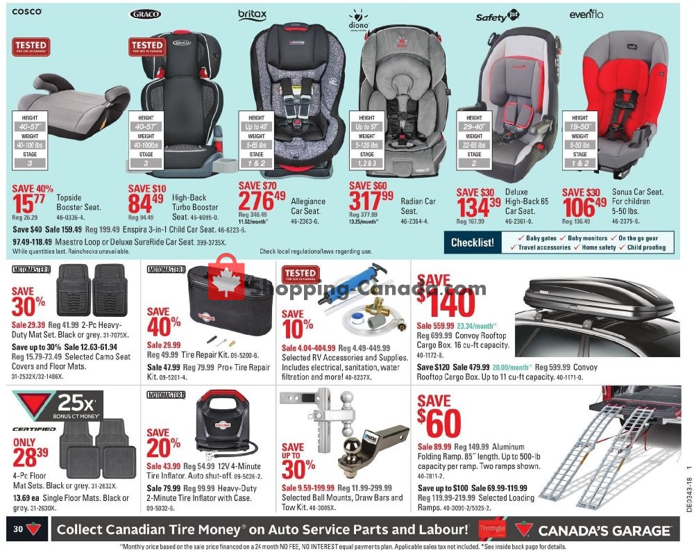 Canadian Tire flyer from Friday October 19, 2018 to Thursday October 25, 2018 - page 32