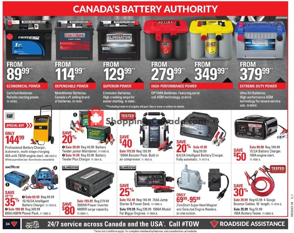 Canadian Tire flyer from Friday October 19, 2018 to Thursday October 25, 2018 - page 36