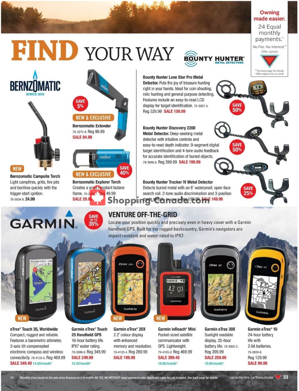 Canadian Tire flyer from Friday September 21, 2018 to Thursday October 11, 2018 - page 33