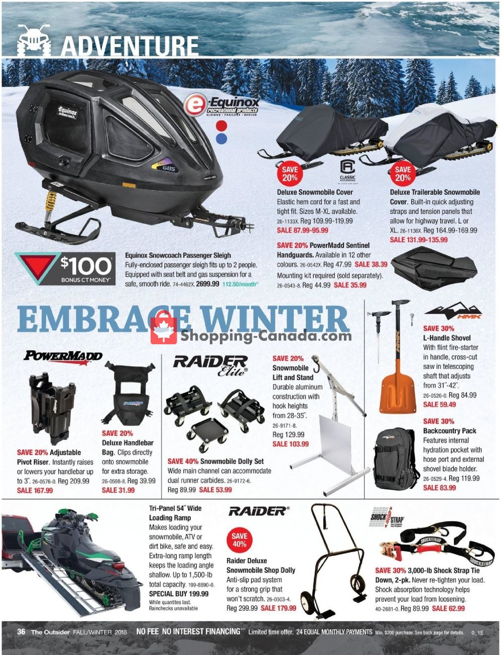 Canadian Tire flyer from Friday September 21, 2018 to Thursday October 11, 2018 - page 36