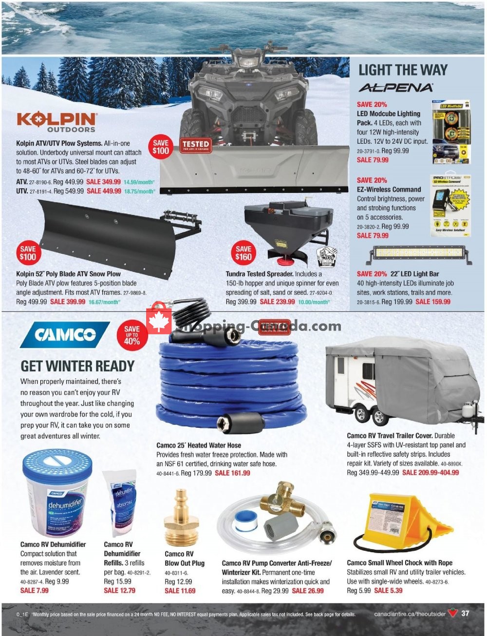 Canadian Tire flyer from Friday September 21, 2018 to Thursday October 11, 2018 - page 37