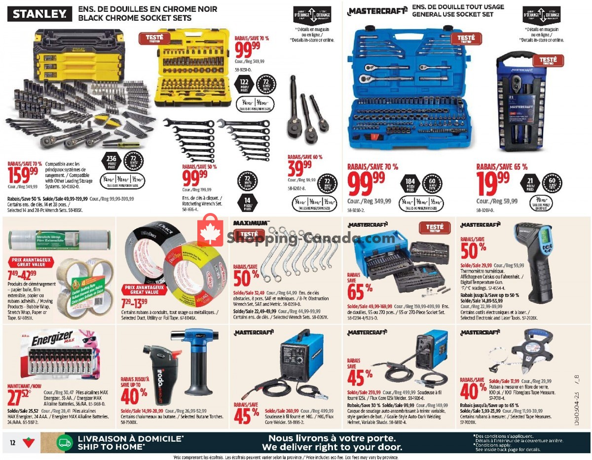 Canadian Tire flyer from Thursday January 19, 2023 to Wednesday January 25, 2023 - page 11