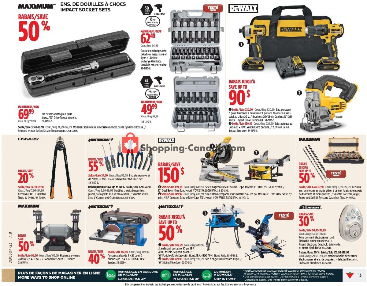 Canadian Tire flyer from Thursday January 19, 2023 to Wednesday January 25, 2023 - page 12
