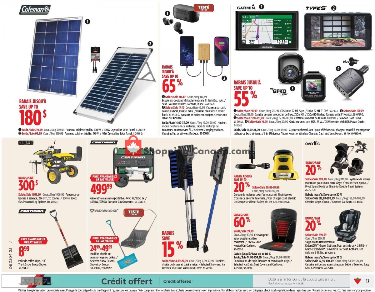 Canadian Tire flyer from Thursday January 19, 2023 to Wednesday January 25, 2023 - page 16