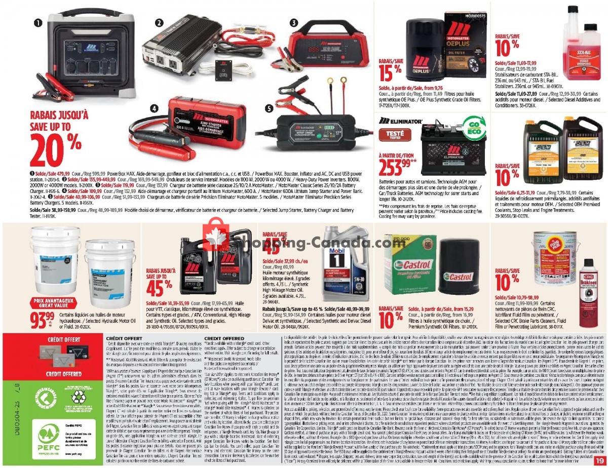 Canadian Tire flyer from Thursday January 19, 2023 to Wednesday January 25, 2023 - page 18