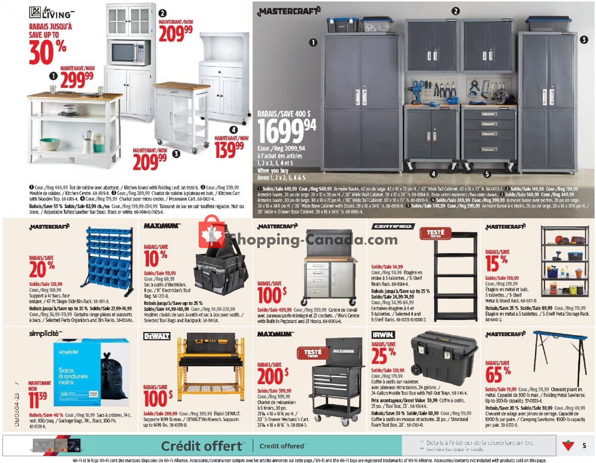 Canadian Tire flyer from Thursday January 19, 2023 to Wednesday January 25, 2023 - page 4