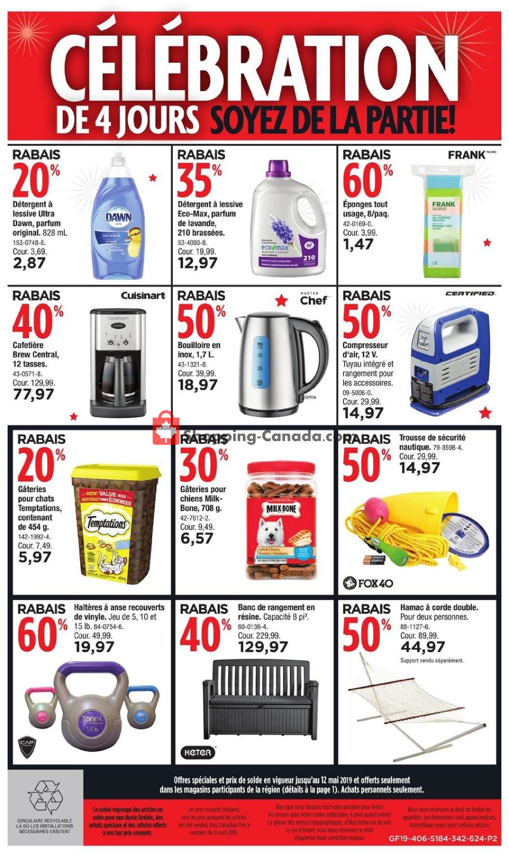 Canadian Tire flyer from Thursday May 9, 2019 to Sunday May 12, 2019 - page 2