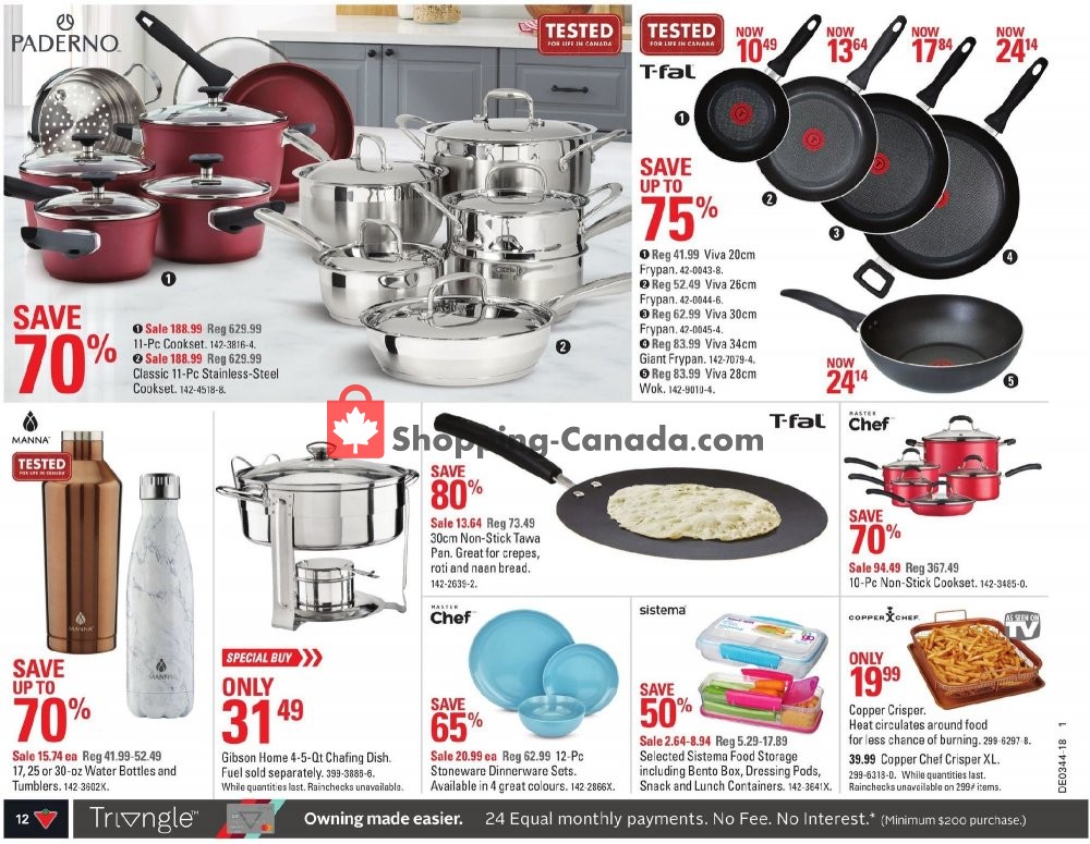 Canadian Tire flyer from Friday October 26, 2018 to Thursday November 1, 2018 - page 14
