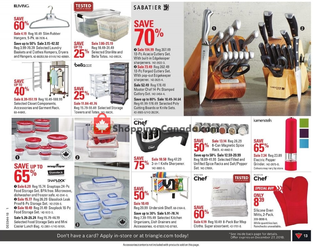 Canadian Tire flyer from Friday October 26, 2018 to Thursday November 1, 2018 - page 15