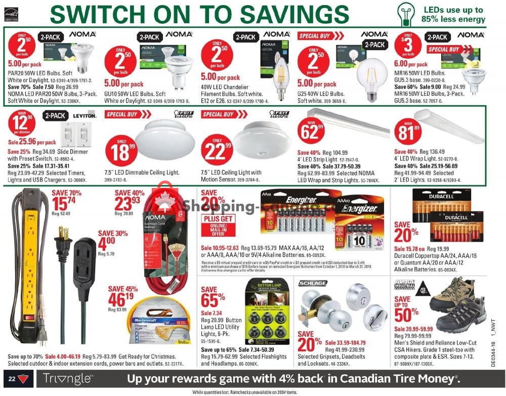 Canadian Tire flyer from Friday October 26, 2018 to Thursday November 1, 2018 - page 24
