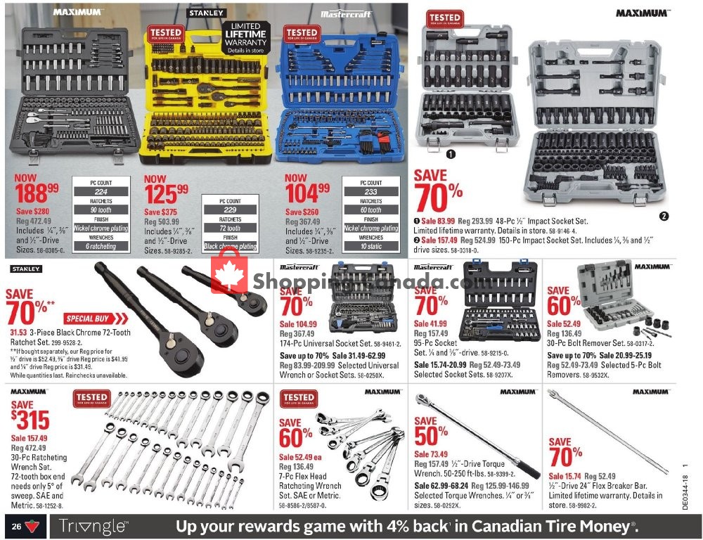 Canadian Tire flyer from Friday October 26, 2018 to Thursday November 1, 2018 - page 28