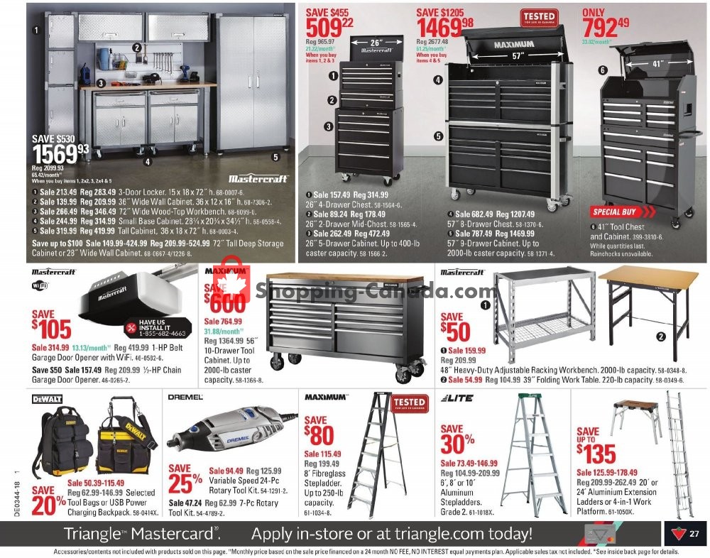 Canadian Tire flyer from Friday October 26, 2018 to Thursday November 1, 2018 - page 29