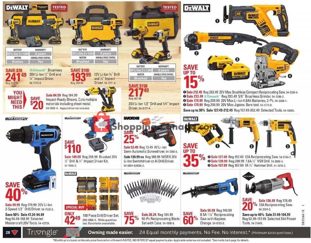 Canadian Tire flyer from Friday October 26, 2018 to Thursday November 1, 2018 - page 30