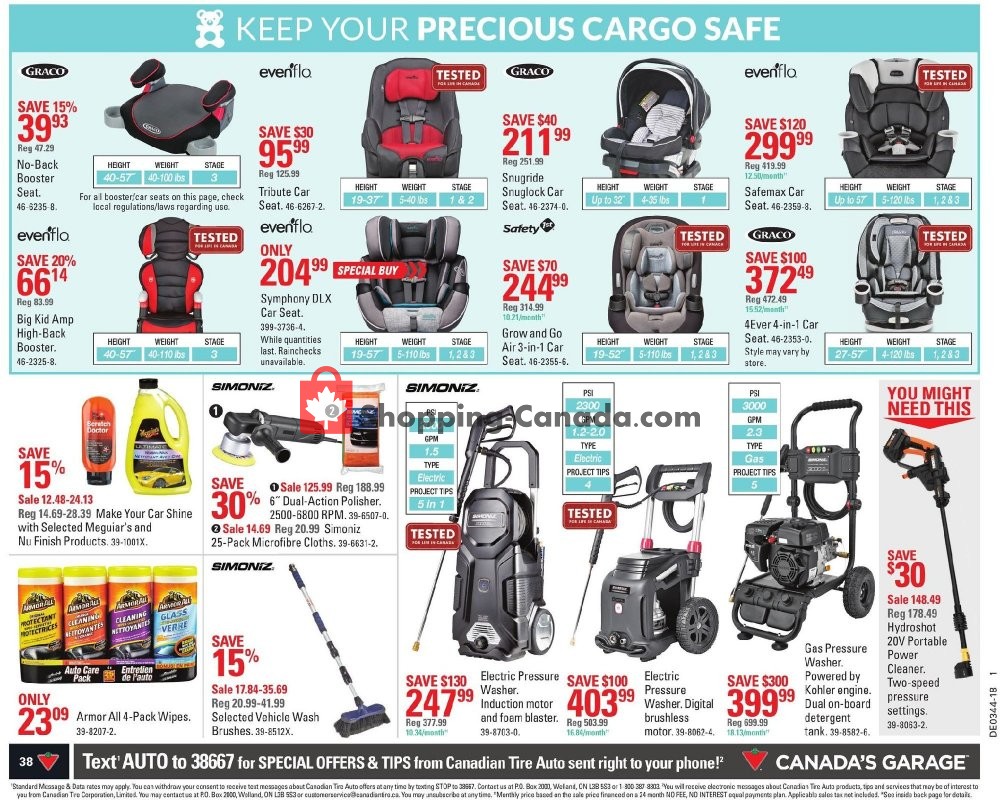 Canadian Tire flyer from Friday October 26, 2018 to Thursday November 1, 2018 - page 40