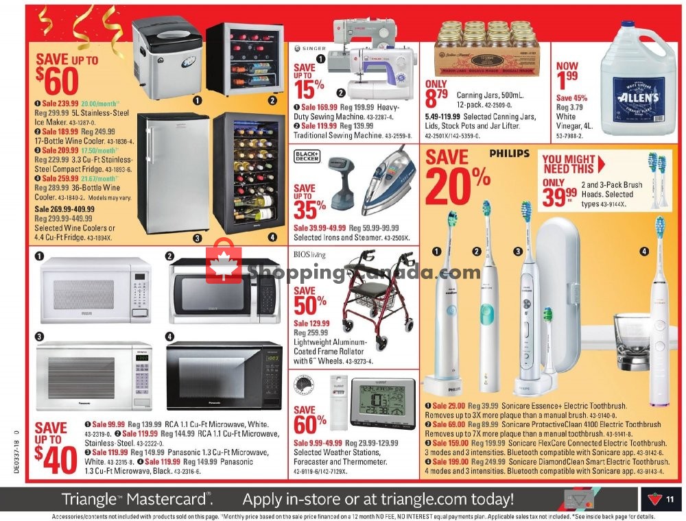 Canadian Tire flyer from Friday September 7, 2018 to Thursday September 13, 2018 - page 11