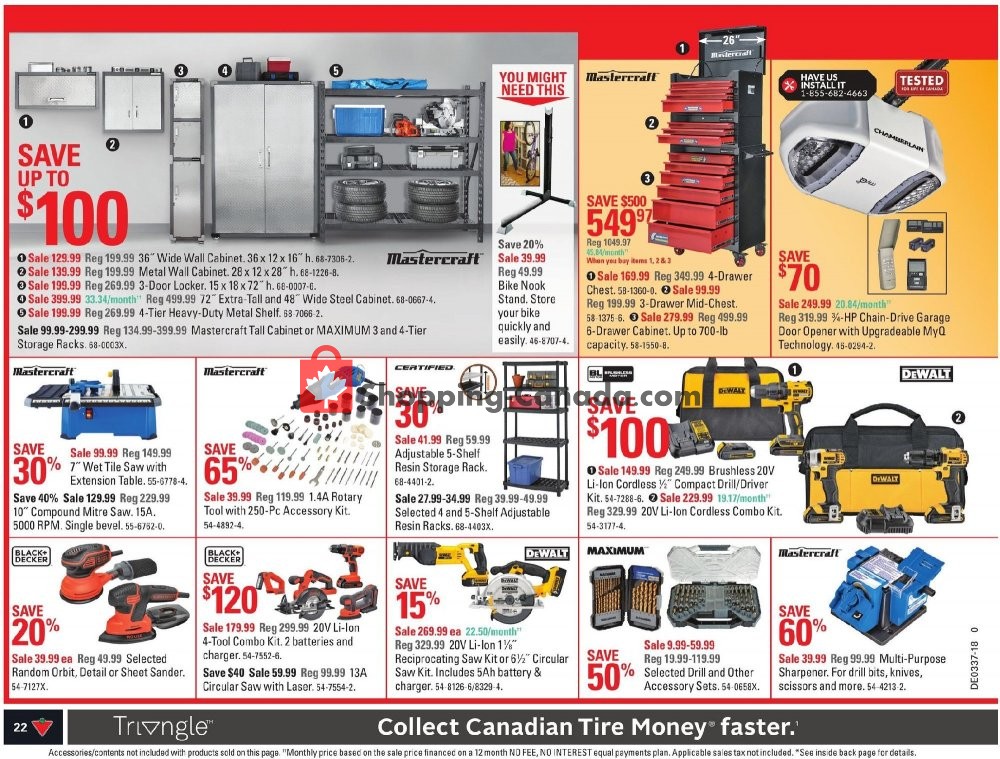 Canadian Tire flyer from Friday September 7, 2018 to Thursday September 13, 2018 - page 22