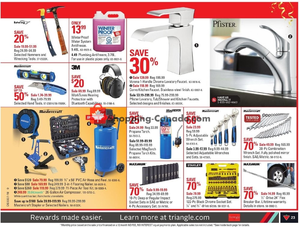 Canadian Tire flyer from Friday September 7, 2018 to Thursday September 13, 2018 - page 23