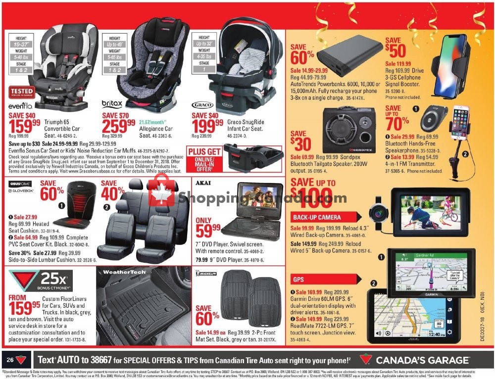 Canadian Tire flyer from Friday September 7, 2018 to Thursday September 13, 2018 - page 26