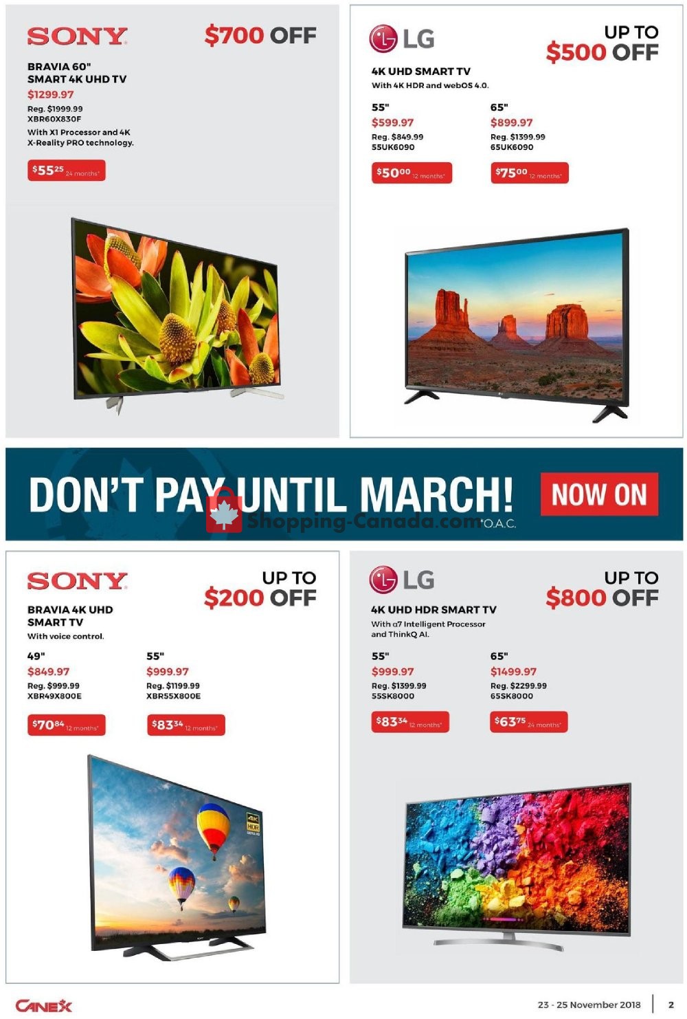 Canex flyer from Friday November 23, 2018 to Sunday November 25, 2018 - page 2