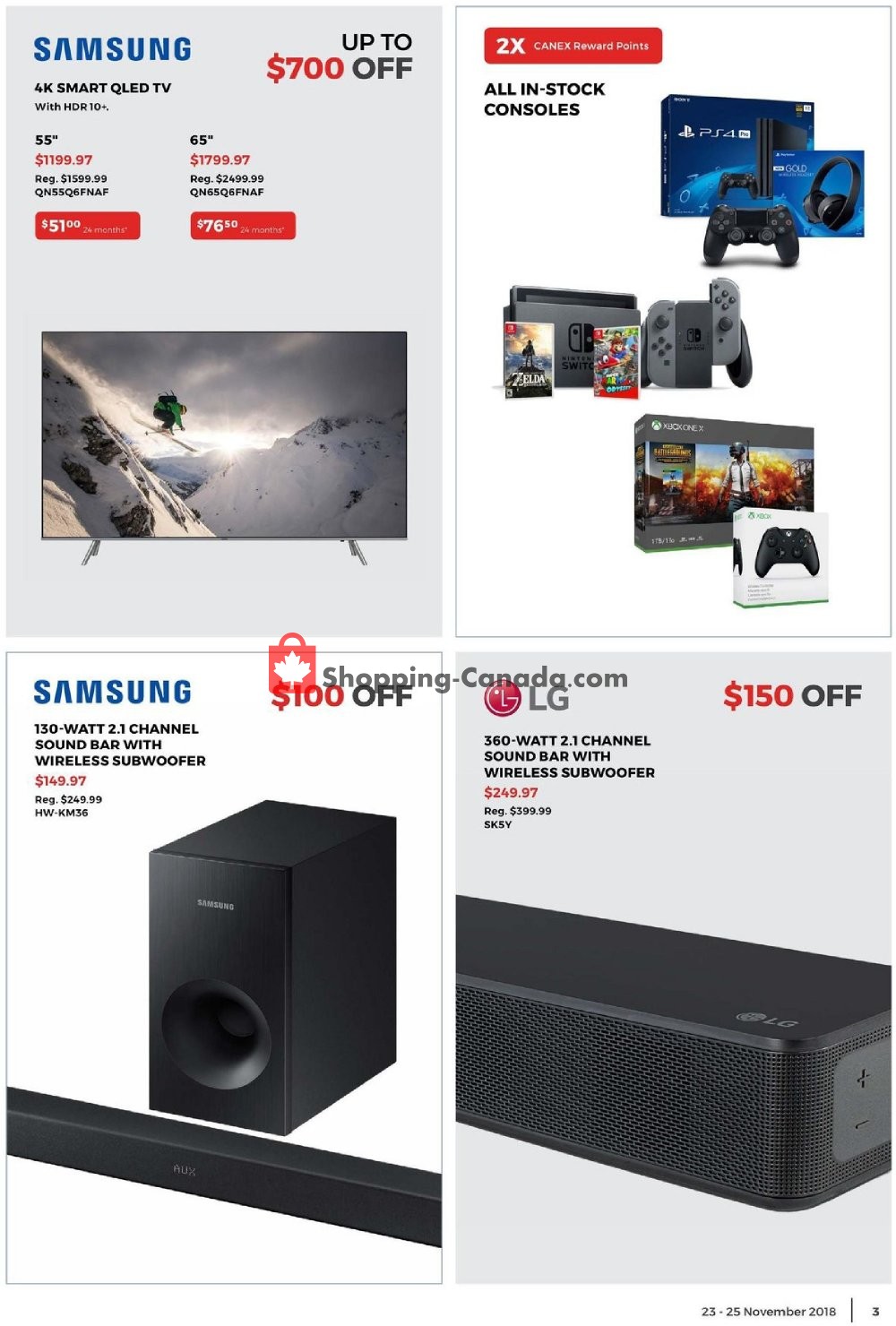 Canex flyer from Friday November 23, 2018 to Sunday November 25, 2018 - page 3
