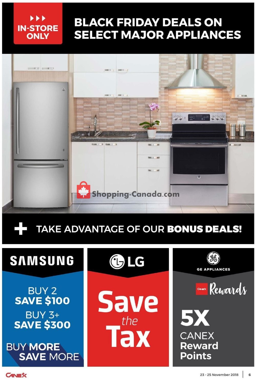 Canex flyer from Friday November 23, 2018 to Sunday November 25, 2018 - page 6