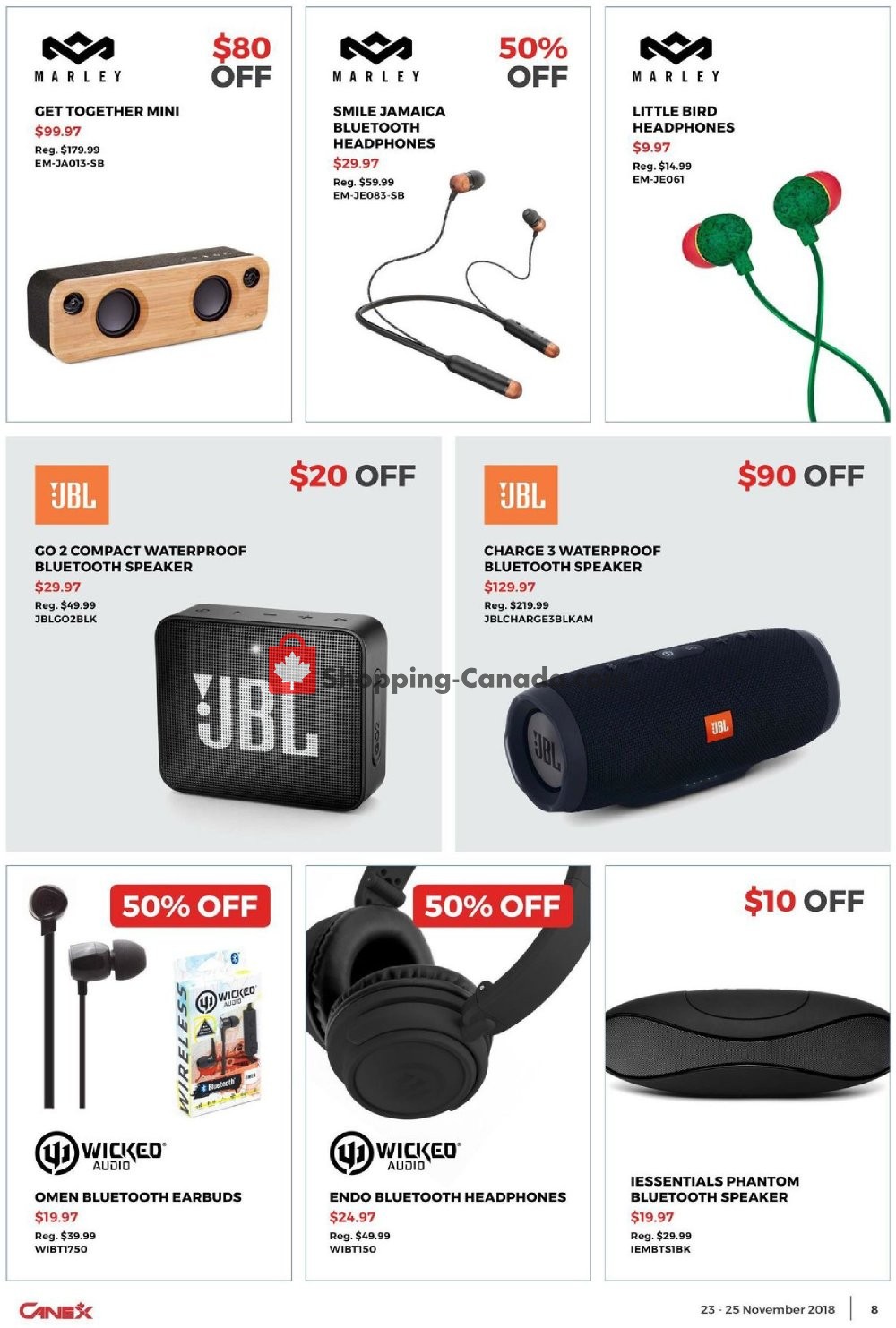 Canex flyer from Friday November 23, 2018 to Sunday November 25, 2018 - page 8