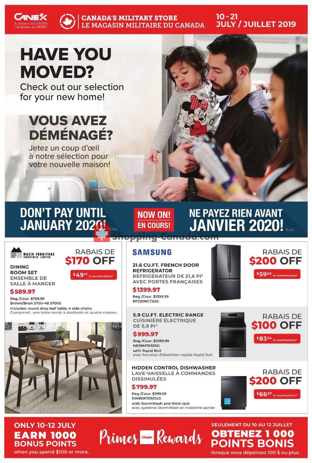 Canex flyer from Wednesday July 10, 2019 to Sunday July 21, 2019 - page 1