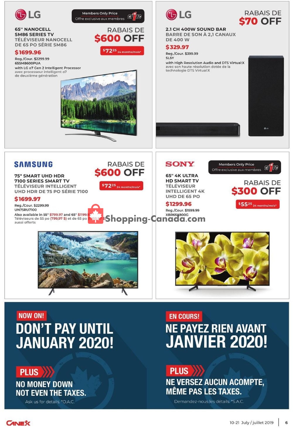 Canex flyer from Wednesday July 10, 2019 to Sunday July 21, 2019 - page 6