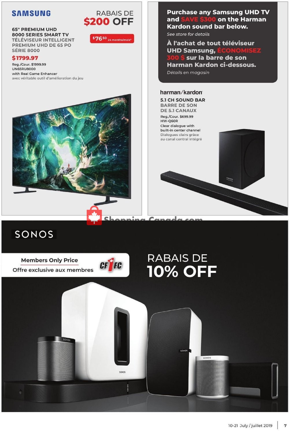 Canex flyer from Wednesday July 10, 2019 to Sunday July 21, 2019 - page 7