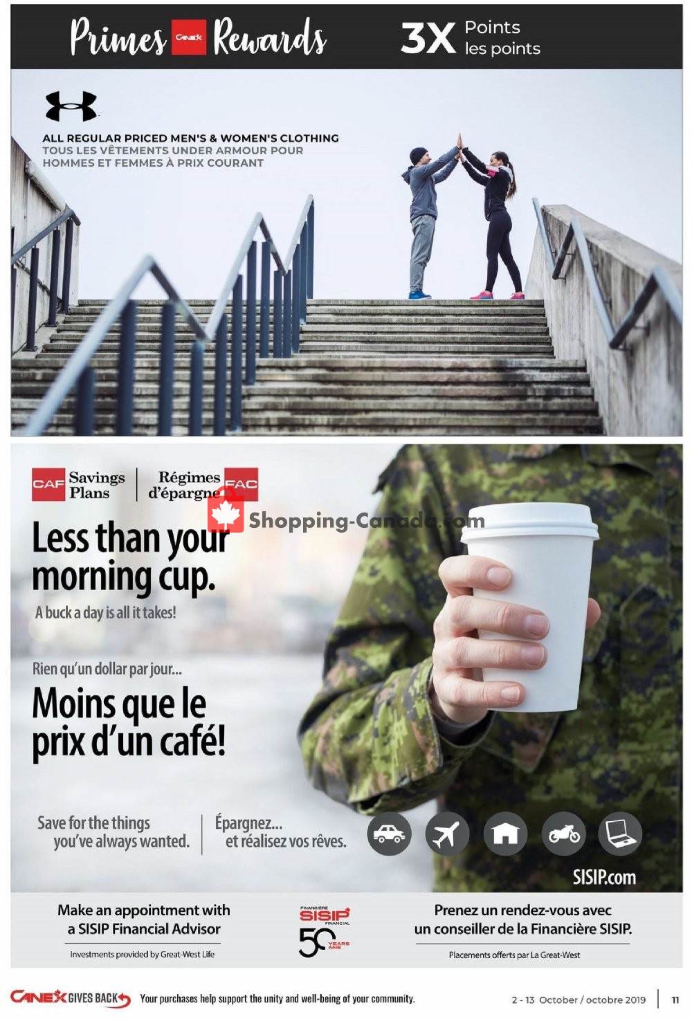 Canex flyer from Wednesday October 2, 2019 to Sunday October 13, 2019 - page 11