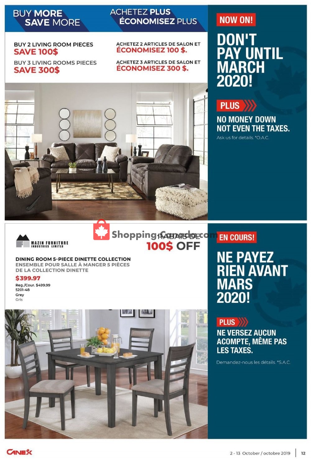 Canex flyer from Wednesday October 2, 2019 to Sunday October 13, 2019 - page 12