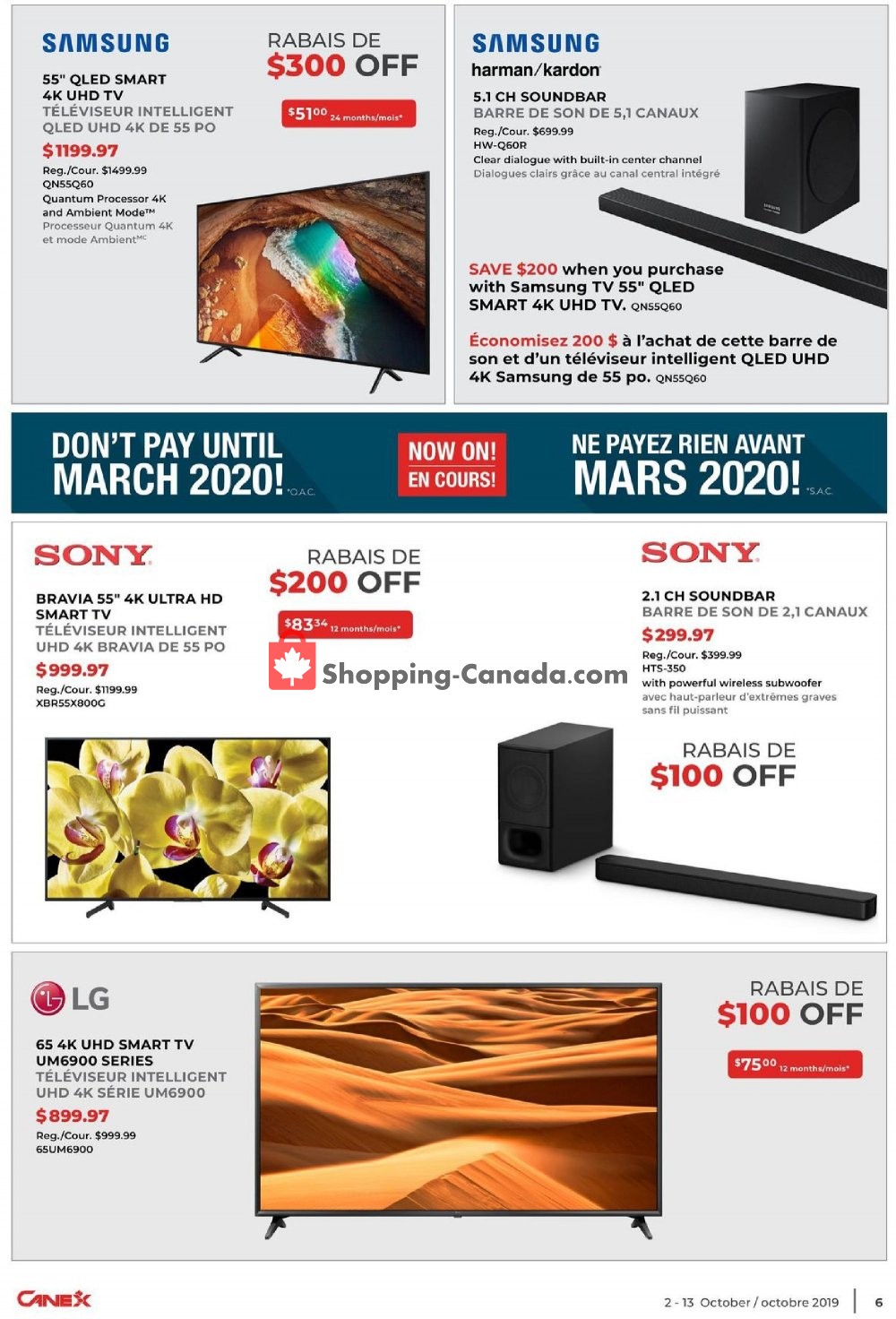 Canex flyer from Wednesday October 2, 2019 to Sunday October 13, 2019 - page 6