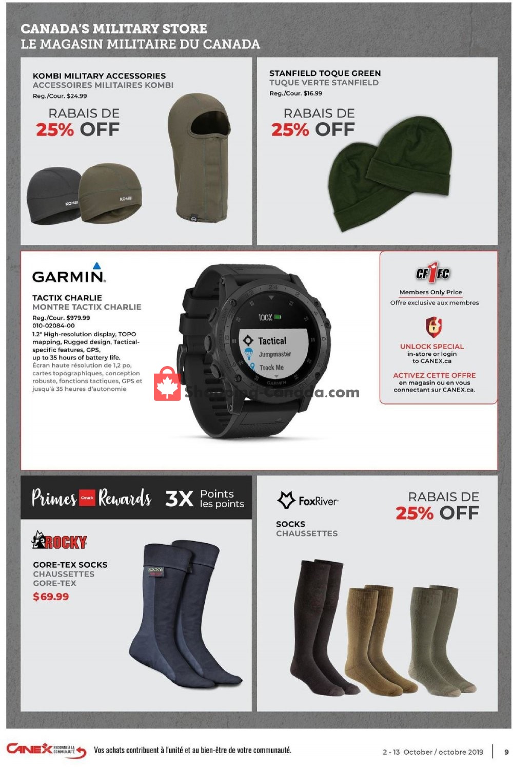 Canex flyer from Wednesday October 2, 2019 to Sunday October 13, 2019 - page 9