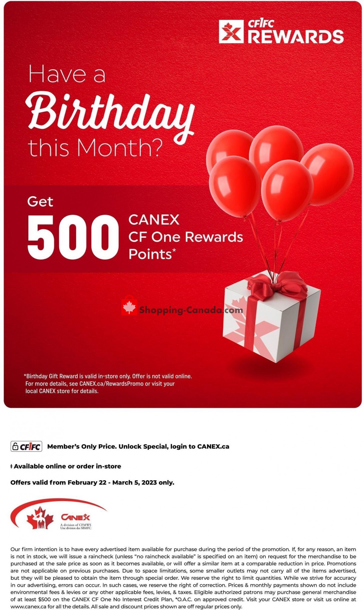 Canex flyer from Wednesday February 22, 2023 to Sunday March 5, 2023 - page 15