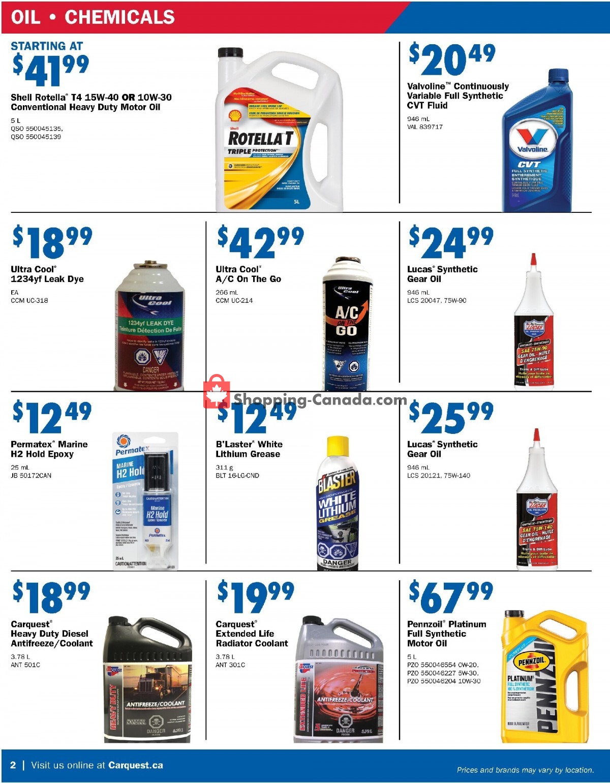 Carquest professionals flyer from Thursday May 25, 2023 to Wednesday June 21, 2023 - page 2