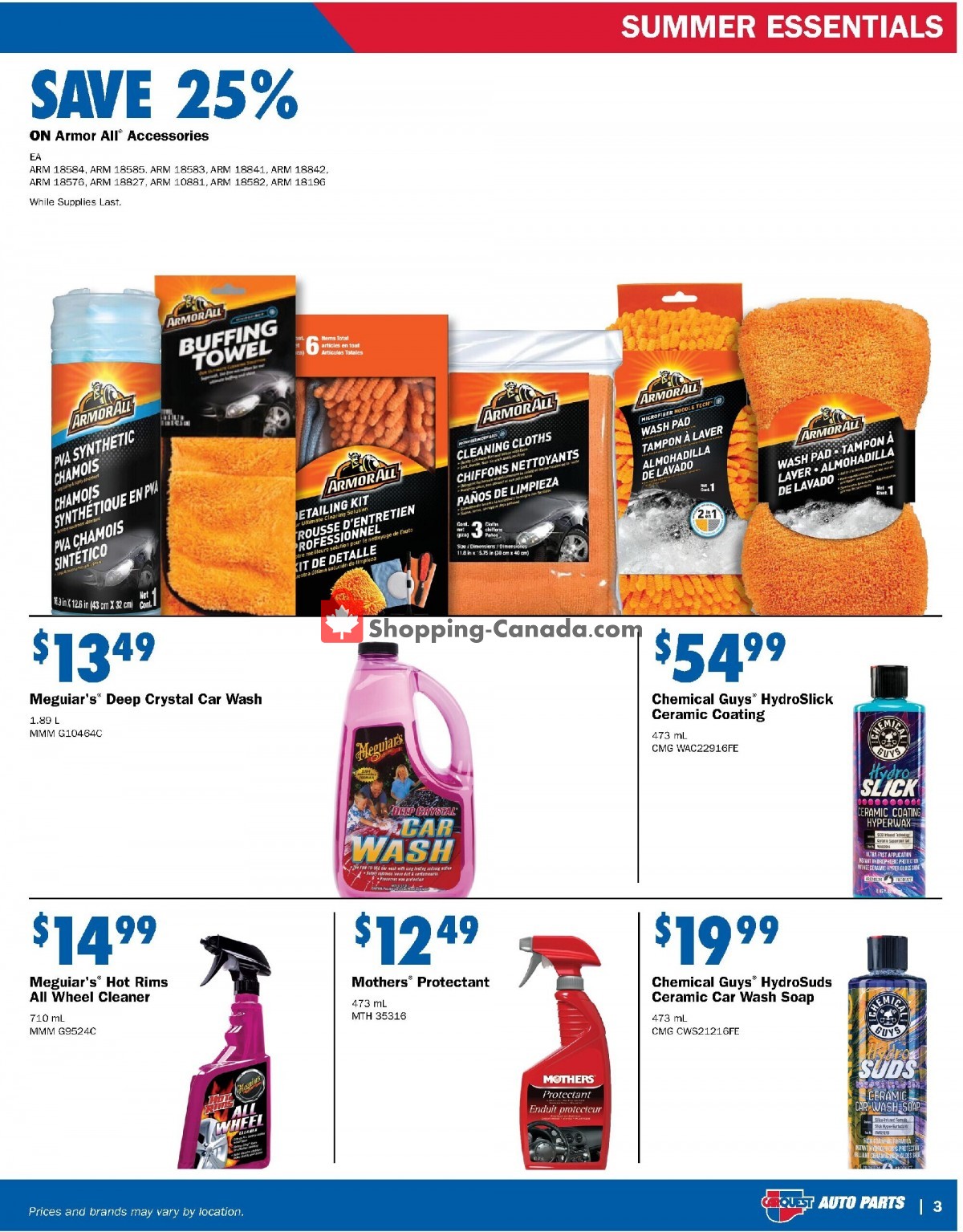 Carquest professionals flyer from Thursday May 25, 2023 to Wednesday June 21, 2023 - page 3